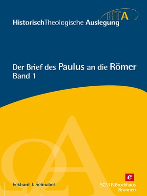 cover image of Der Brief des Paulus an die Römer, Kapitel 1-5